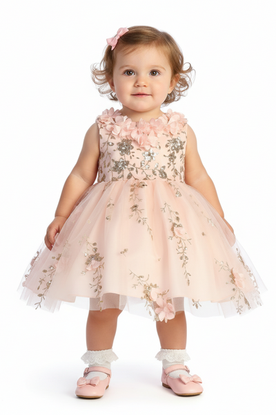Fiorella Bloom Baby Dress – Special Occasion Flower Girl Dress