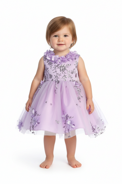 Fiorella Bloom Baby Dress – Special Occasion Flower Girl Dress