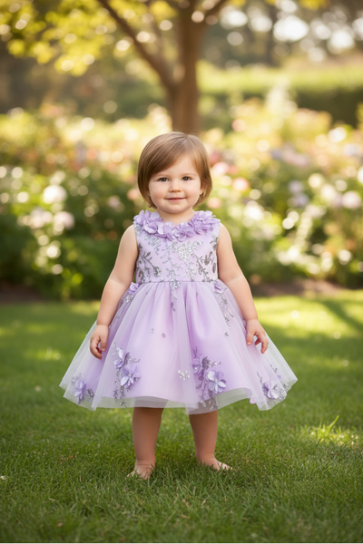 Fiorella Bloom Baby Dress – Special Occasion Flower Girl Dress