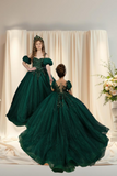 Elysande Emerald Gown | Fashion Couture