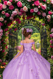 Aurélia Lilac Ball Gown | Fashion Couture