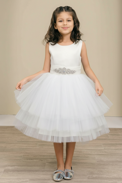 Elara Sky Special Occasion Dress for Girls