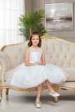 Girls Communion & Flower Girl Dress with Bow