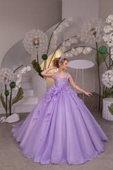 Lavendelle Royale Couture Pageant Ball Gown | Girls Luxury Dress