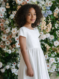 Alouette Ivory Girls Dress | Teter Warm Couture