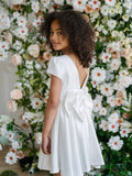 Alouette Ivory Girls Dress | Teter Warm Couture