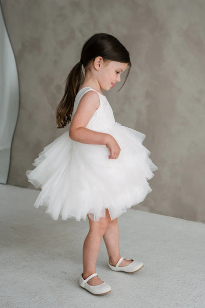 Evelisse Noelle Off White Dress | Teter Warm Couture