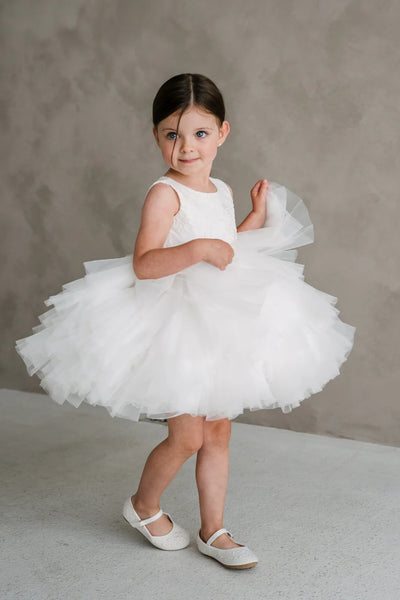 Evelisse Noelle Off White Dress | Teter Warm Couture
