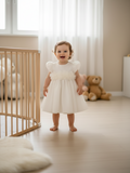 Amelisse Grace Off White Baby Dress | Teter Warm Couture