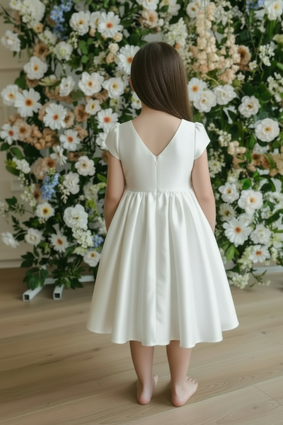 Liora Belle Off White Baby Dress | Teter Warm Couture
