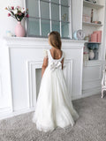 Chic Looking Girls Handmade Couture Tulle Velvet Ballgown