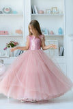 Cordelia Girls Couture Pageant Dress