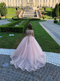 Couture Lace Tulle Flower Girl Pageant Photo Shoot Special Occasion Dress