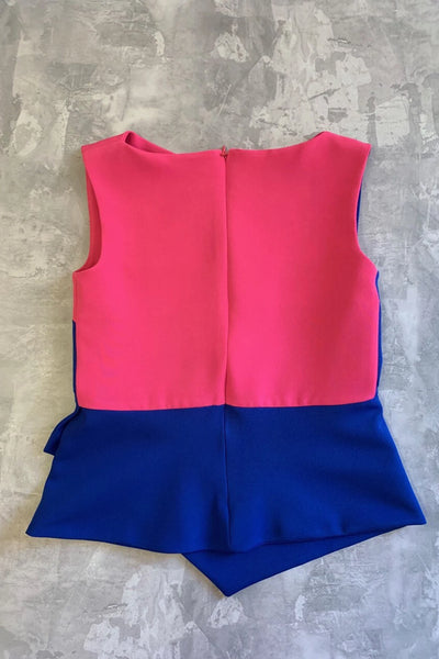 Girls Pageant Interview Skirt Set | Peplum Outfit