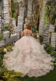 The Gianna Couture Girls Pageant Dress in Taffeta and Lace