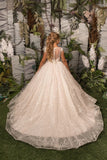 Breathtaking Custom Couture wedding Flower Girl Pageant Party Gown