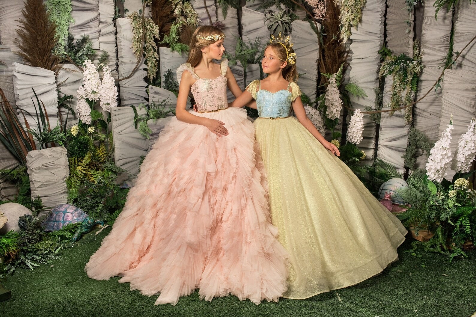 Custom Couture Girls Special Occasion Pageant Party Tulle Ball Gown