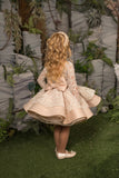 Couture Girls Beaded Lace Short Pageant Birthday Party Special Occasion Dress
