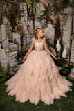 Custom Couture Girls Special Occasion Pageant Party Tulle Ball Gown
