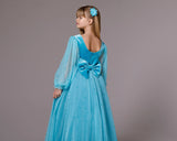 Celestielle Azure Couture Gown – Turquoise Girls Special Occasion Dress