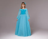 Celestielle Azure Couture Gown – Turquoise Girls Special Occasion Dress