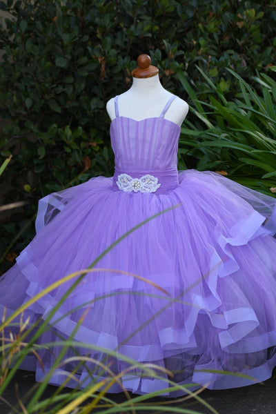 The Serena Couture Pageant Dress For Girls