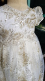 Couture Handmade Baby Christening Baptism Heirloom Gown