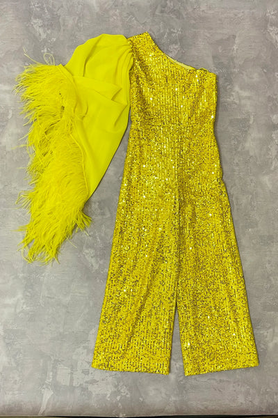 Girls Sequin Pageant Jumpsuit | Pageant Fun Fashion