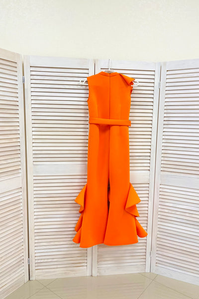 Girls Pageant Interview Jumpsuit | Ruffle Fun Fashion