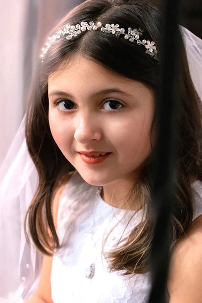 The Marisse 1st Communion Pearl Tiara