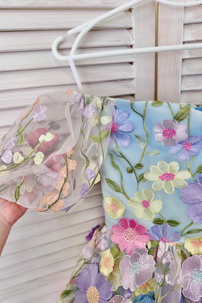 Girls Floral Pageant & Flower Girl Dress | Signature Designer
