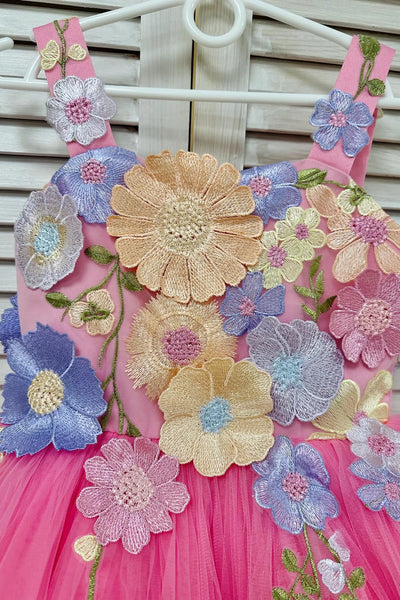 Girls Floral Pageant Dress | Signature Designer Collection