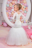 Stunning Couture Junior Bride Mermaid Wedding Flower Girl Party Dress