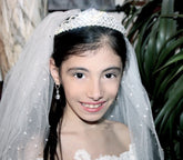 First Communion Tiara With Swarovski Crystals