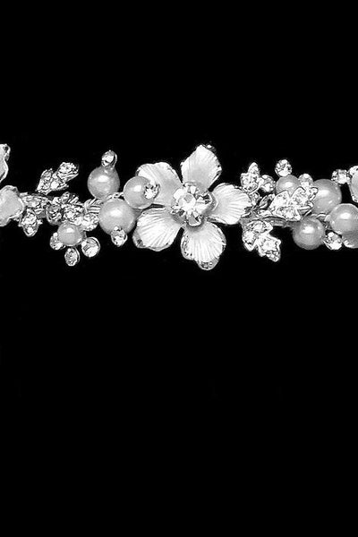 Stunning Pearl Headband For First Communion