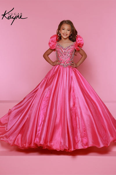 Sugar Kayne Hot Pink Pageant Dress – Perfect for All Occasions