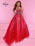 Sugar Kayne Jade Girls Pageant Dress – Sequin Ball Gown