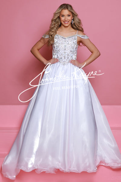 Sugar Kayne Off-Shoulder Gown – Modern Elegance for Any Occasion
