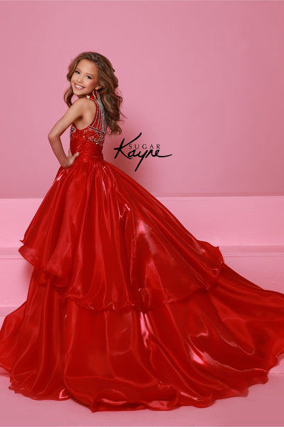 Stunning Girls’ Pageant Dress – Sugar Kayne Gown