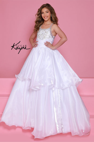 Stunning Girls’ Pageant Dress – Sugar Kayne Gown