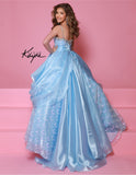 Aurora Crystal Dream Gown – Baby Blue Pageant Ball Gown for Luxury Events