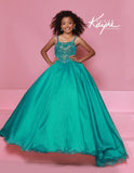 Sugar Kayne Royal Blue Girls Pageant Dress – Ball Gown