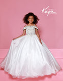 Sugar Kayne Royal Blue Girls Pageant Dress – Ball Gown