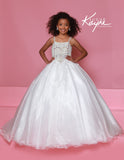 Sugar Kayne Royal Blue Girls Pageant Dress – Ball Gown