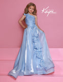 Sugar Kayne Girls Pageant Dress – Baby Pink or Ice Blue