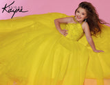 Sugar Kayne Alina C143 Hot Pink Girls Pageant Dress