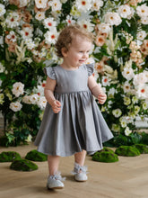 Maribel Greyson Dark Grey Baby Dress | Teter Warm Couture