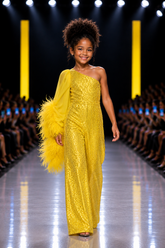 Girls Sequin Pageant Jumpsuit | Pageant Fun Fashion