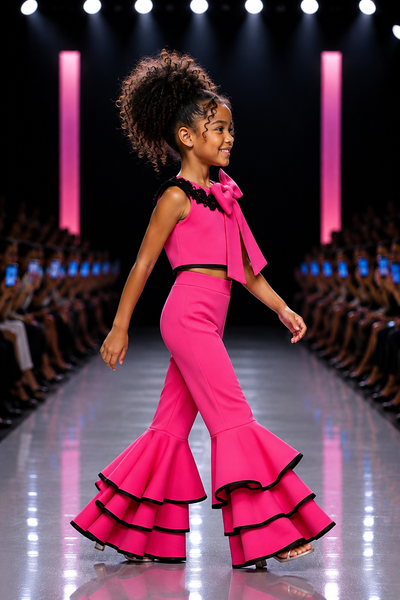 Girls Pageant Interview Outfit | Designer Pant Set