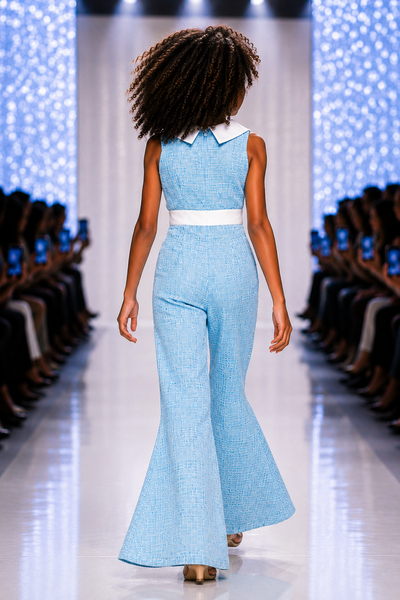 Polished Girls Pageant Pantsuit for Interview & Runway